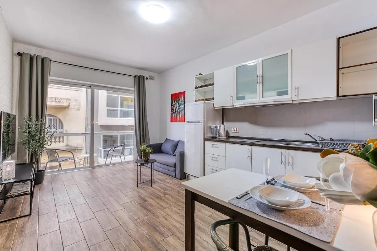 Stylish 1Bedroom Studio In The Heart Of St Julians 301 Saint Julian's 0*,  Malta